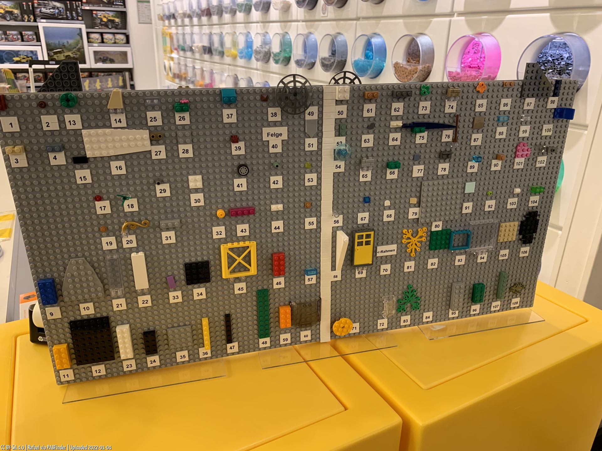 Pick a Brick photo from LEGO Store Koln Jan 4 2022 PABFinder