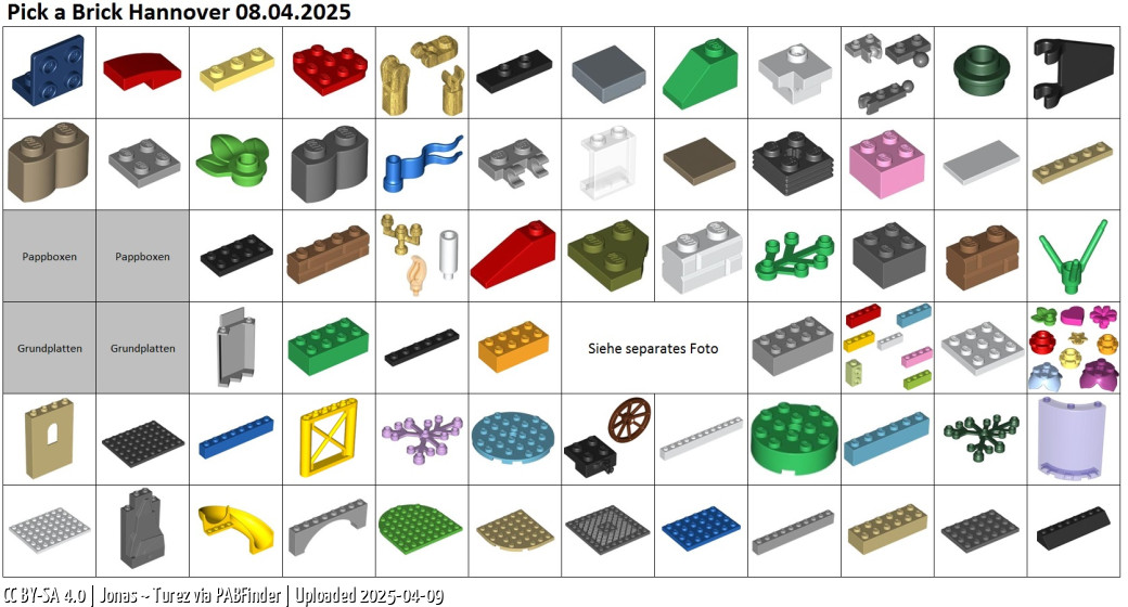 Pick a Brick Hannover (Jonas ~ Turez am 09.04.25, 09:30:46)
