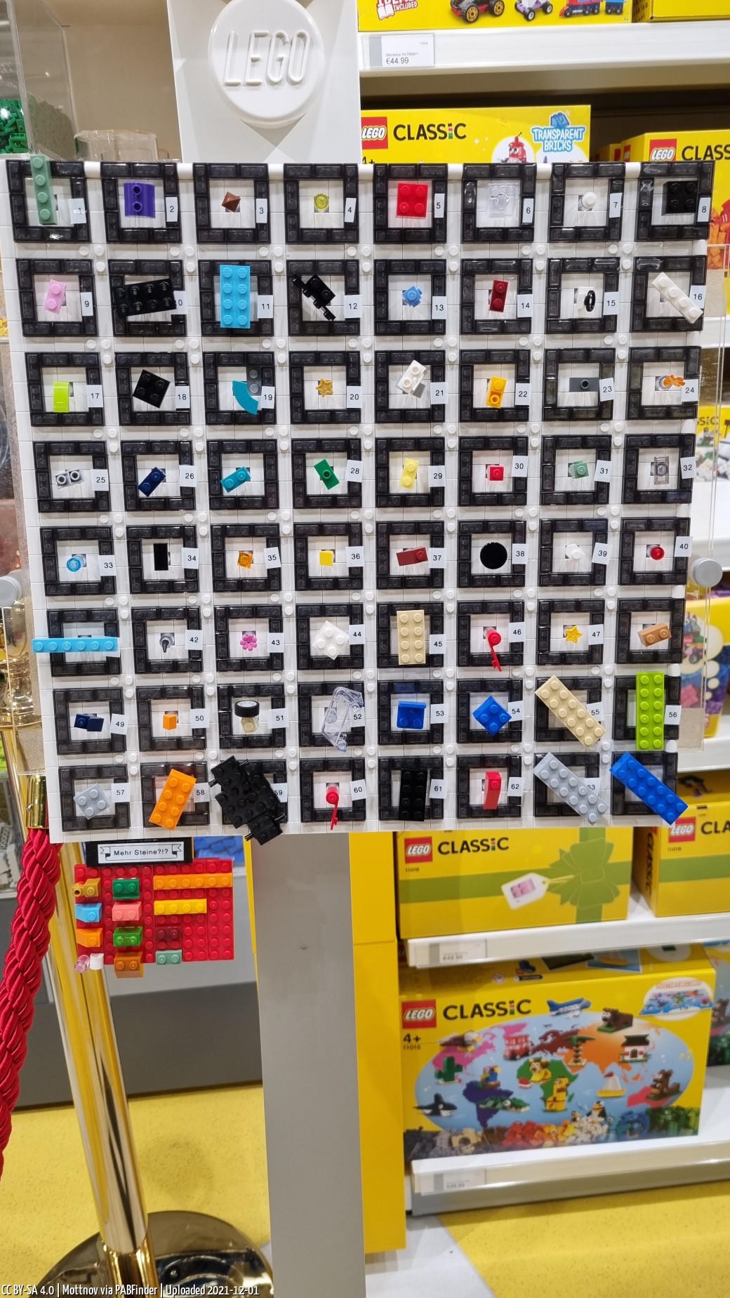 Pick a Brick LEGO Store Oberhausen (Mottnov, December 1, 2021)