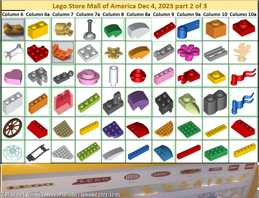 Pick a Brick Mall Of America (Wensley James am 05.12.23, 04:25:45)