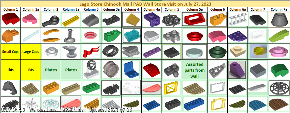 Pick a Brick Chinook Center Calgary (Wensley James am 28.07.23, 21:36:52)