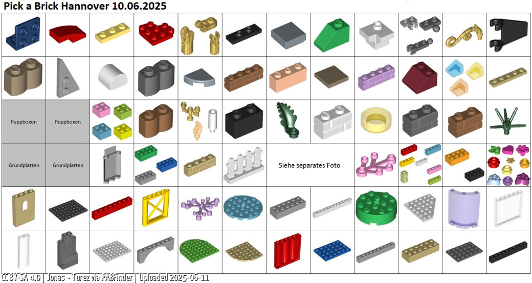 Pick a Brick LEGO Store Hannover (Jonas ~ Turez am 11. Juni 2025)