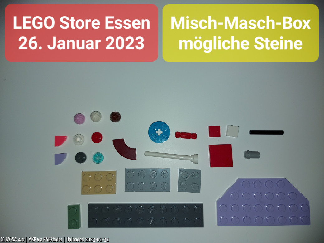 Pick a Brick LEGO Store Essen (MKP, January 31, 2023)