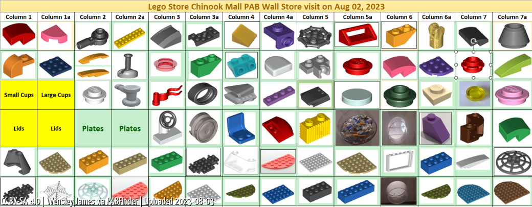 Pick a Brick Chinook Center Calgary (Wensley James am 03.08.23, 03:03:12)