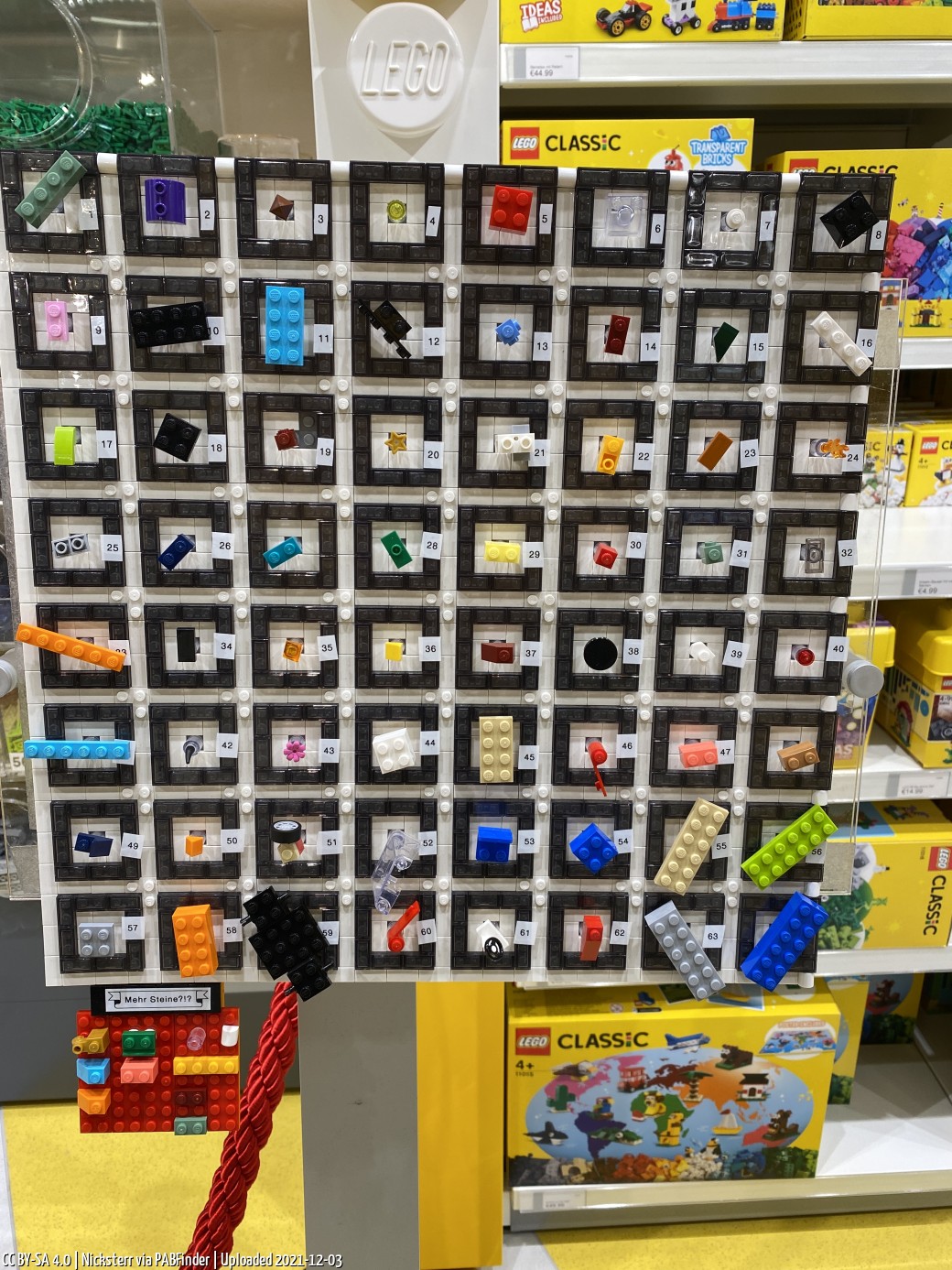 Pick a Brick LEGO Store Oberhausen (Nicksterr, December 3, 2021)