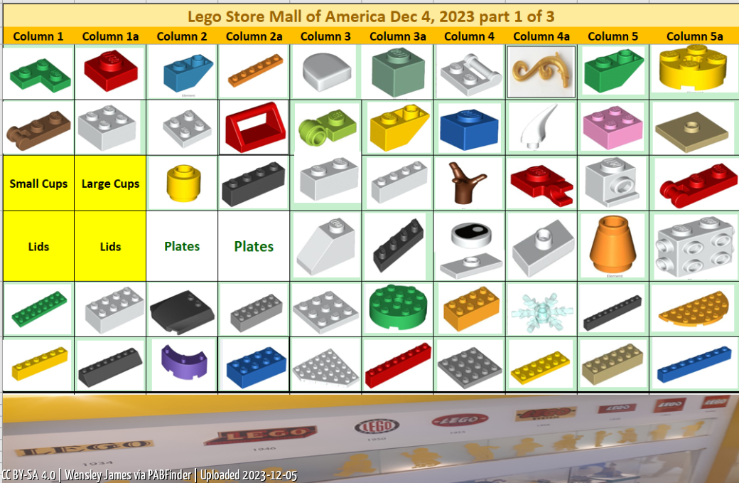 Pick a Brick Mall Of America (Wensley James am 05.12.23, 04:25:11)