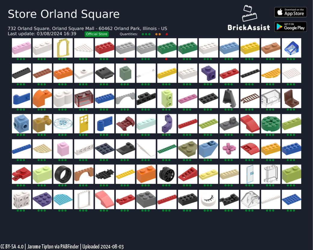 Pick a Brick Orland Square (Jarome Tipton, 8/3/24, 7:39:30 PM)